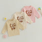 2023-07-04 Lioraitiin 0-5T Toddler Baby Girl Boy Chunky Knit Sweater Top Little Sister Matching Outfits Neutral Baby Boutique